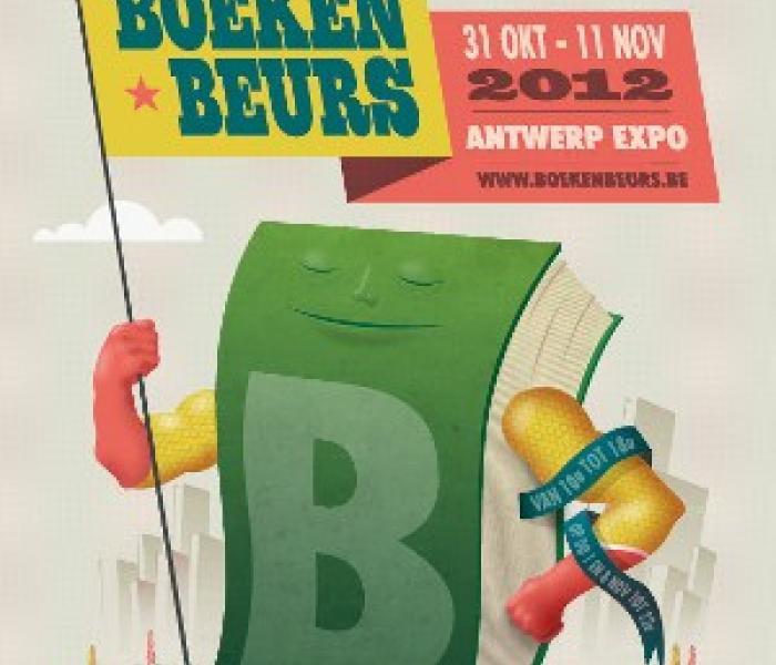 Affiche boekenbeurs 2012