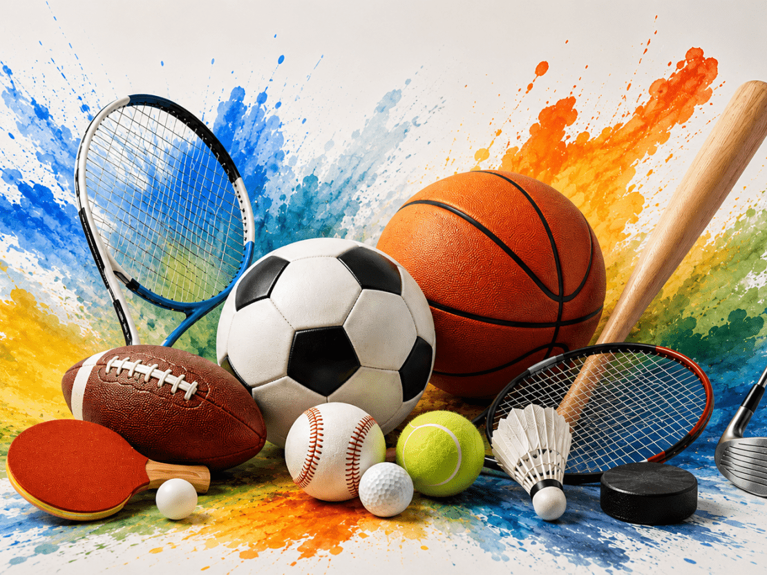 Ballen, rackets,...