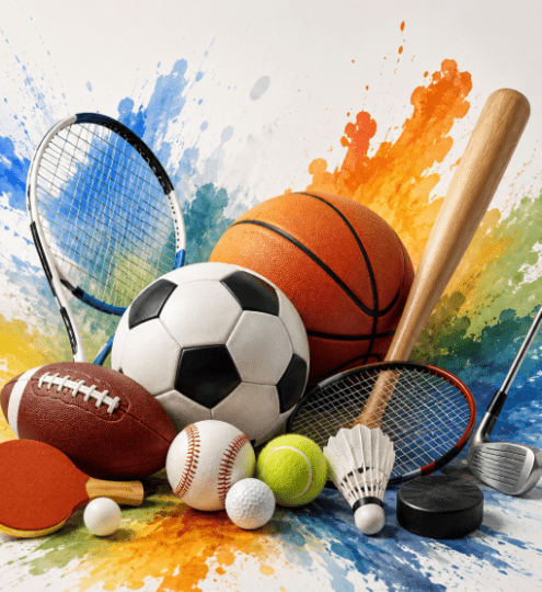 Ballen, rackets...