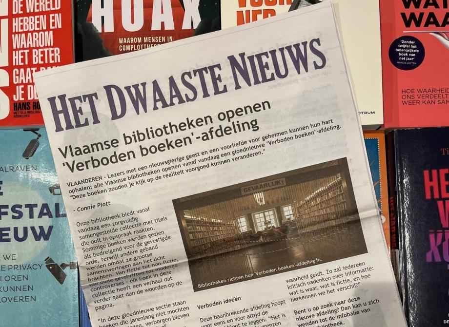Fake news krant