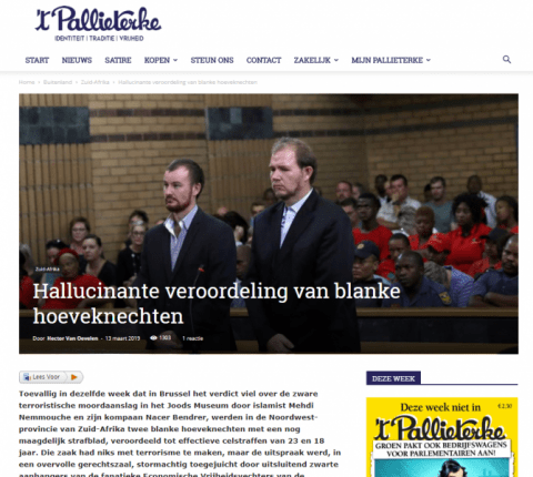 Voorbeeld van activisme 
